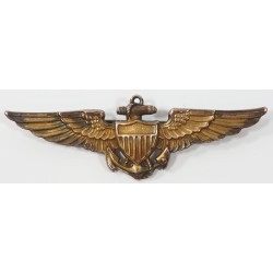 US3224.)WWII US NAVY PILOT'S WING