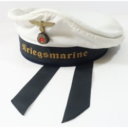 RD3329.)KRIEGSMARINE SAILOR'S WHITE SERVICE CAP