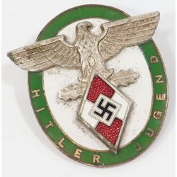 RD3875.)HJ FOREIGN YOUTH LEADER'S ENAMEL BADGE