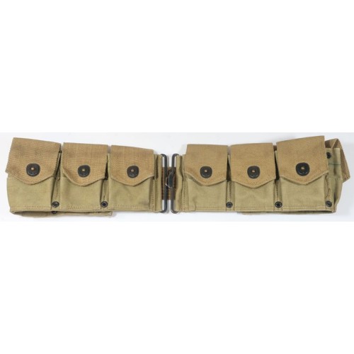 US3916.)WWI US ARMY 10-POCKET CARTRIDGE BELT