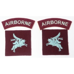 RD3865.)WWII BRITISH ARMY AIRBORNE SLEEVE PATCHES