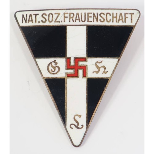 G225.)NS-FRAUENSCHAFT MEMBERSHIP BADGE