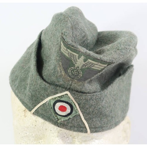 RD204.)GERMAN ARMY INFANTRY ENLISTED RANKS OVERSEAS CAP