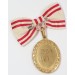 G197.)BOXED 1914 AUSTRIAN RED CROSS MEDAL IN GOLD