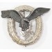 RD296.)CASED LUFTWAFFE PILOT'S BADGE, '800' SILVER MARKED