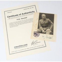 G331.)NSDAP GAULEITER AND WAR CRIMINAL FRITZ SAUCKEL