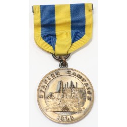US415.)1898 SPANISH-AMERICAN WAR CAMPAIGN MEDAL