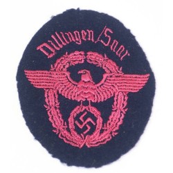 G344.)3rd RCH FIRE PROTECTION POLICE SLEEVE EAGLE