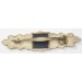 RD183.)CASED CLOSE COMBAT BADGE IN SILVER 