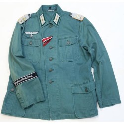 RD350.)3rd RCH GERMAN ARMY OFFICER'S TROPICAL TUNIC