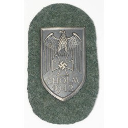 RD286.)GERMAN ARMY CHOLM CAMPAIGN SHIELD