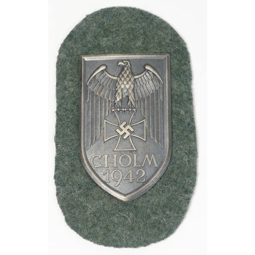 RD286.)GERMAN ARMY CHOLM CAMPAIGN SHIELD