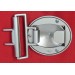 RD287.)LUFTWAFFE OFFICER'S DRESS BROCADE BELT BUCKLE
