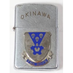 US448.)VIETNAM WAR ERA AIRBORNE CIGARETTE LIGHTER