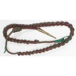 US454.)WWII ERA BELGIAN FOURRAGERE SHOULDER CORD