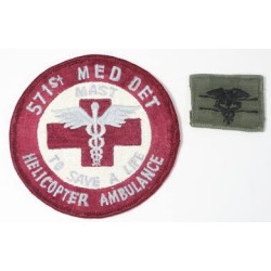 US469.)VIETNAM WAR ERA US ARMY MEDICAL PATCHES