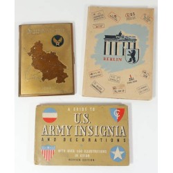 US480.)LOT OF THREE POST-WAR GERMAN OCCUPATION ITEMS