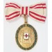 G414.)WORLD WAR ONE BOXED AUSTRIAN RED CROSS MEDAL