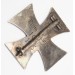 G538.)1914 IRON CROSS 1st CLASS; NAME ENGRAVED