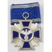 G565.)BOXED NSDAP 15-YEAR LONG SERVICE CROSS IN SILVER