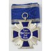 G565.)BOXED NSDAP 15-YEAR LONG SERVICE CROSS IN SILVER