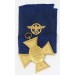 G555.)3rd RCH POLICE 25-YEAR LONG SERVICE CROSS IN GOLD