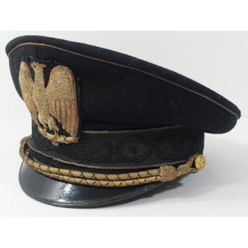 OC572.)ITALIAN FASCIST LEADER'S VISOR CAP