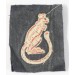 OC573.)SINGLE BRITISH WWII SHOULDER FLASH, 7th ARMORED DIVISION