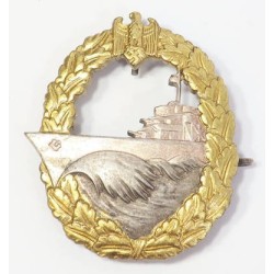 RD509.)KRIEGSMARINE DESTROYER WAR BADGE