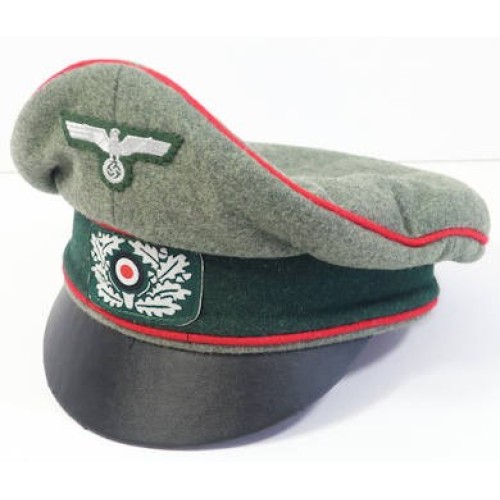 RD503.)GERMAN ARMY ARTILLERY NCO'S CRUSHER CAP