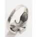RD500.)IRON CROSS SILVER RING