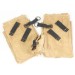 RD524.)MATCHING PAIR OF GERMAN WWII MP38/40 MAGAZINE POUCHES