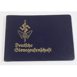 G641.)GERMAN STENOGRAPHER'S ID BOOK