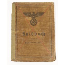 G658.)GERMAN ARMY NCO'S SOLDBUCH, KIA NEAR WAR'S END