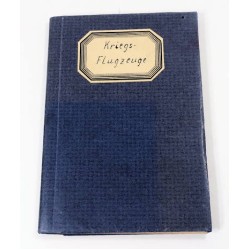 G662.)3rd RCH GERMAN REFERENCE BOOK, RECOGNIZING FRIENDLY AND ENENY AIRCRAFT