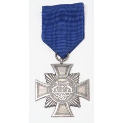 G669.)3rd RCH GERMAN DANZIG POLICE 18-YR LONG SERVICE CROSS