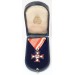 G673.)CASED 1914-1918 AUSTRIAN WAR SERVICE CROSS