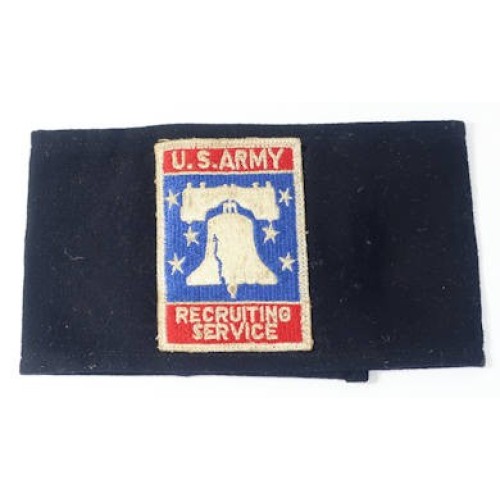 OC684.)U.S.ARMY RECRUITING SERVICE ARM BAND 