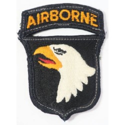 US686.)VIETNAM WAR ERA 101st AIRBORNE SLEEVE PATCH