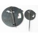 G703.)CASED KRIEGSMARINE BLOCKADE RUNNER'S BADGES, FULL SIZE AND PRINZEN