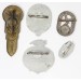 G725.)FIVE 3rd RCH GERMAN BADGES AND DAY BADGES