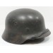 G730.)GERMAN ARMY M40 SINGLE DECAL STEEL HELMET