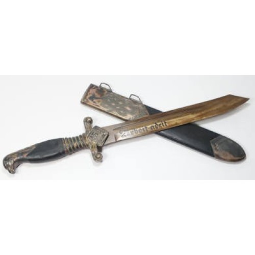 RD589.)NATIONAL LABOR SERVICE RAD OFFICER'S DAGGER