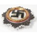 RD596.)CASED GERMAN CROSS IN GOLD