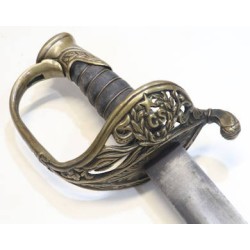 RD625.)CIVIL WAR CONFEDERATE OFFICER'S SWORD