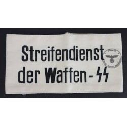 RD773.)WAFFEN-SS ARM BAND, STREIFENDIENST