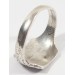 RD762.)SS TOTENKOPF SILVER RING