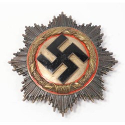 RD785.)GERMAN CROSS IN GOLD, NAME ENGRAVED