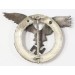 RD787.)LUFTWAFFE PILOT'S BADGE, RARE ROUND TYPE