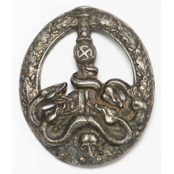RD748.)ANTI-PARTISAN BADGE IN SILVER